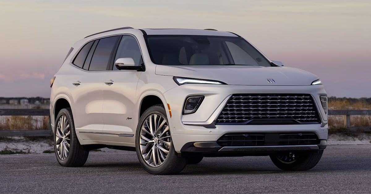 2025 Buick Enclave Exterior in white