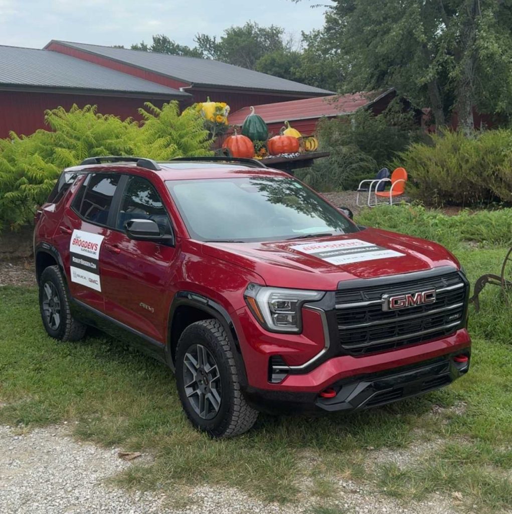 2026 GMC Acadia parked at the KC Wine Company Olathe