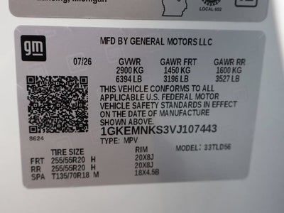2027 GMC Acadia Elevation