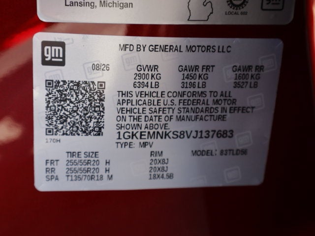2027 GMC Acadia Elevation