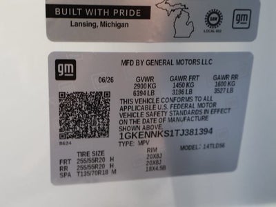2026 GMC Acadia Elevation