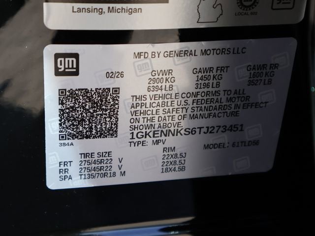 2026 GMC Acadia Elevation