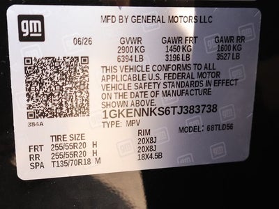 2026 GMC Acadia Elevation