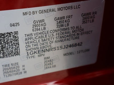 2025 GMC Acadia Elevation