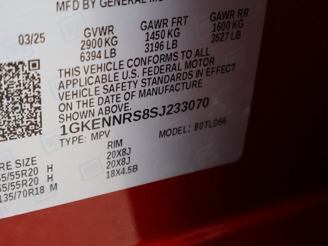 2025 GMC Acadia Elevation