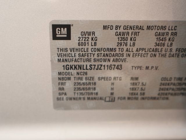 2018 GMC Acadia SLE
