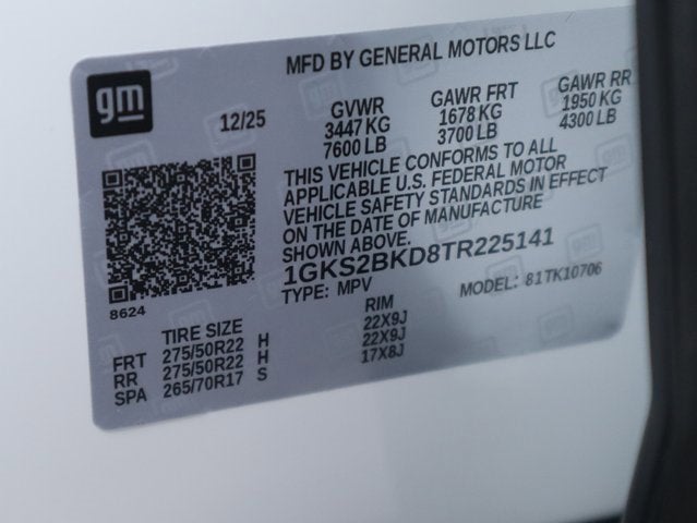 2026 GMC Yukon Elevation