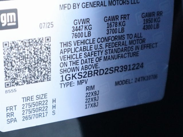 2025 GMC Yukon Elevation