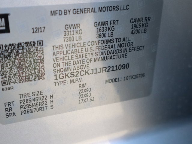 2018 GMC Yukon Denali