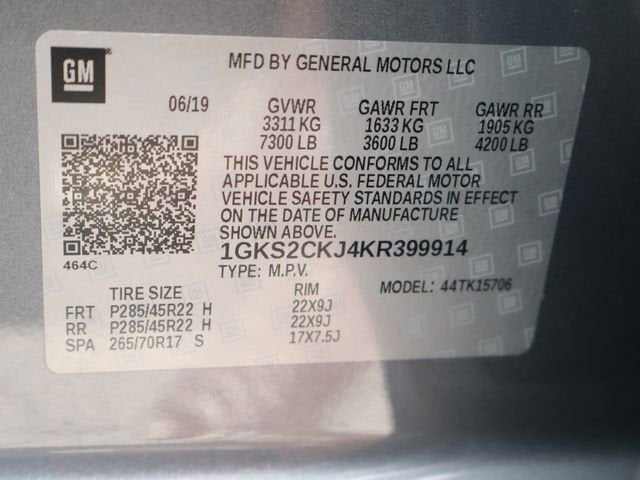 2019 GMC Yukon Denali