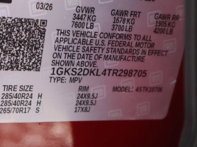 2026 GMC Yukon Denali