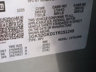 2026 GMC Yukon XL Elevation