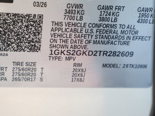 2026 GMC Yukon XL Elevation