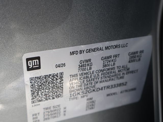 2026 GMC Yukon XL Elevation