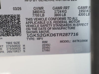 2026 GMC Yukon XL Elevation