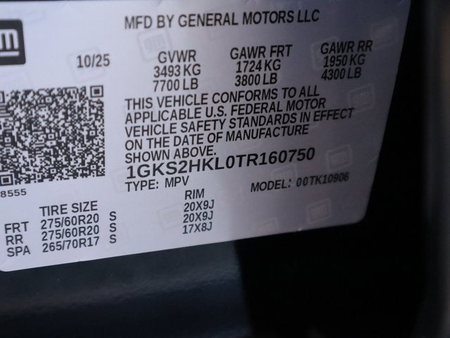 2026 GMC Yukon XL AT4