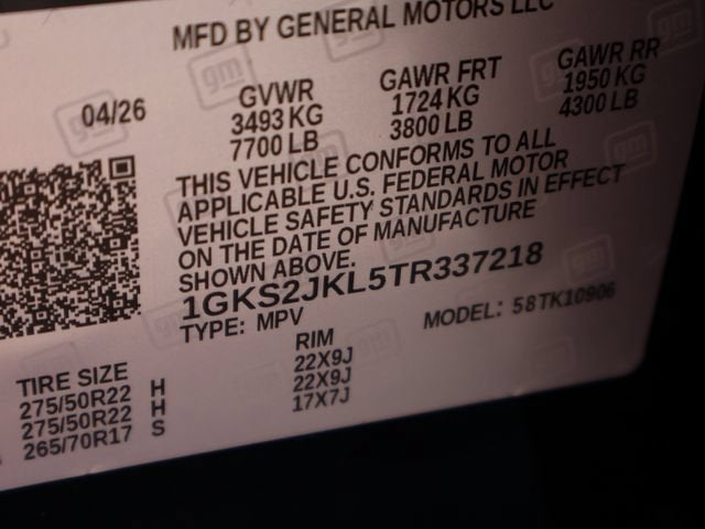 2026 GMC Yukon XL Denali