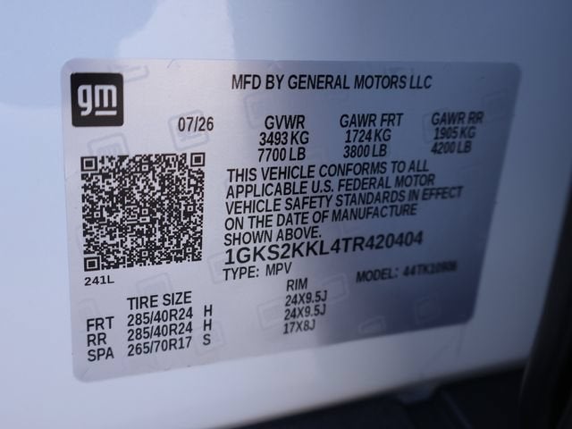 2026 GMC Yukon XL Denali Ultimate