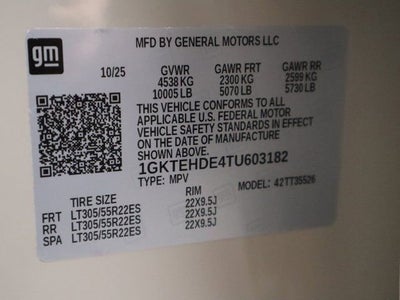 2026 GMC HUMMER EV SUV 2X