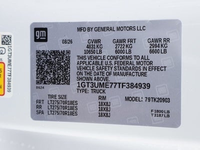 2026 GMC Sierra 2500 HD SLE