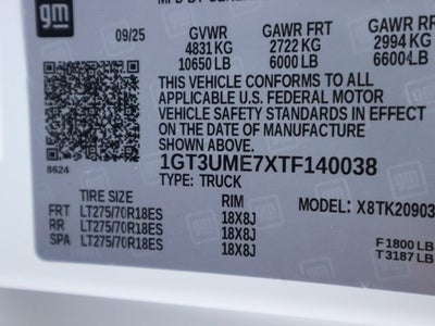 2026 GMC Sierra 2500 HD SLE