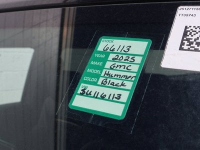 2025 GMC HUMMER EV Pickup 3X