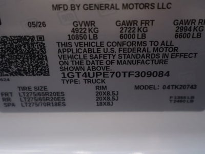 2026 GMC Sierra 2500 HD AT4