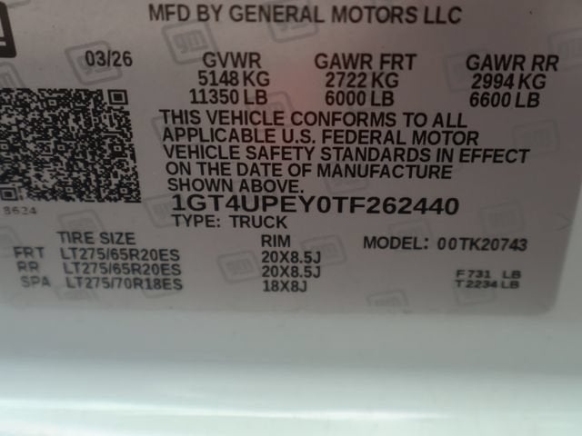 2026 GMC Sierra 2500 HD AT4