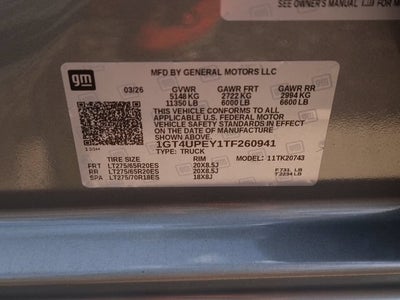 2026 GMC Sierra 2500 HD AT4