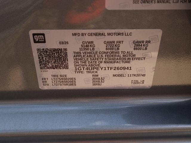 2026 GMC Sierra 2500 HD AT4
