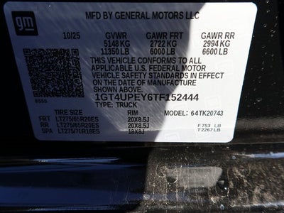 2026 GMC Sierra 2500 HD AT4