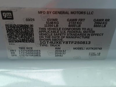 2026 GMC Sierra 2500 HD Denali Ultimate