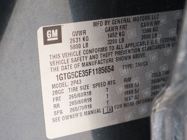2015 GMC Canyon 2WD SLT
