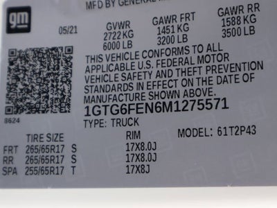 2021 GMC Canyon 4WD AT4 w/Leather