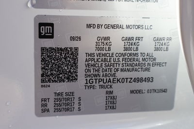 2026 GMC Sierra 1500 Pro