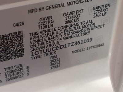 2026 GMC Sierra 1500 Elevation