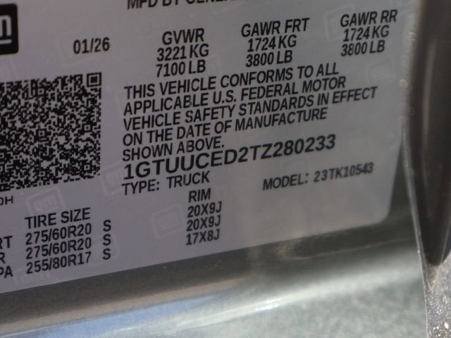 2026 GMC Sierra 1500 Elevation