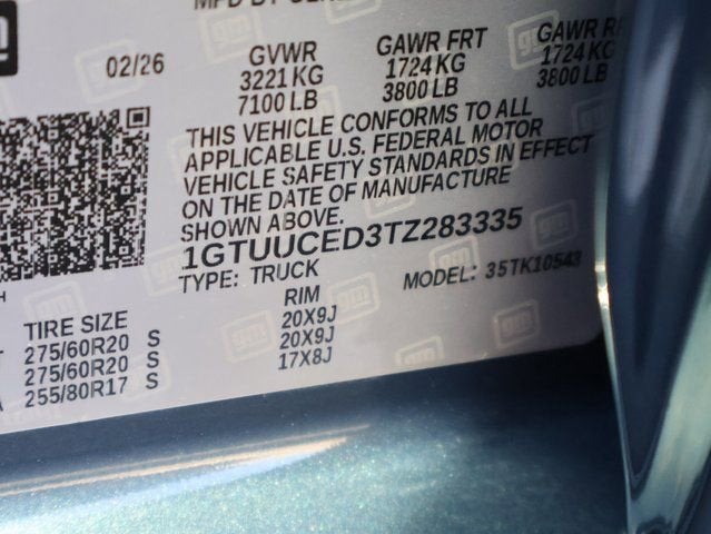 2026 GMC Sierra 1500 Elevation