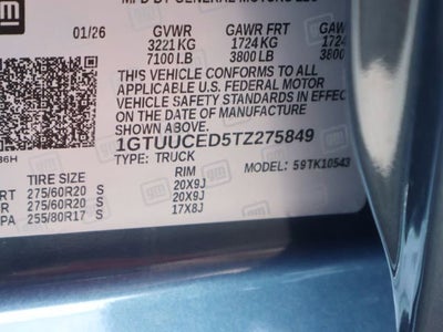 2026 GMC Sierra 1500 Elevation