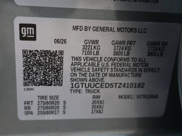 2026 GMC Sierra 1500 Elevation