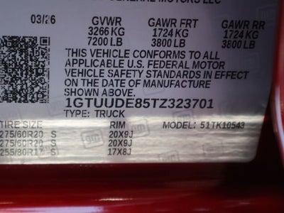 2026 GMC Sierra 1500 SLT