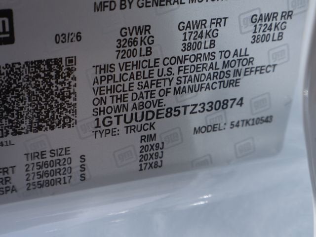 2026 GMC Sierra 1500 SLT