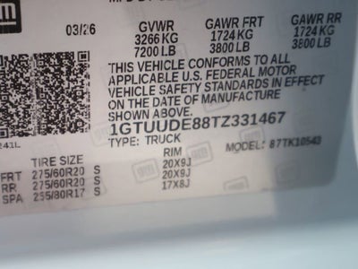 2026 GMC Sierra 1500 SLT