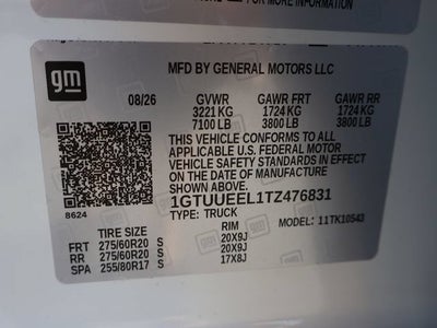2026 GMC Sierra 1500 AT4