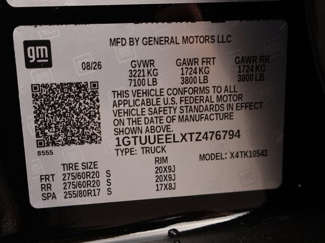 2026 GMC Sierra 1500 AT4