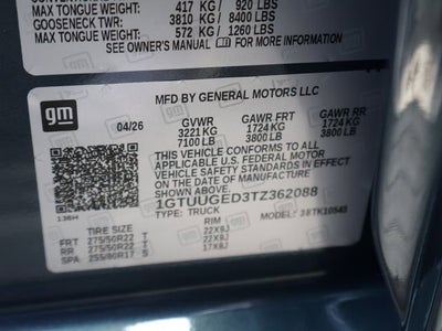 2026 GMC Sierra 1500 Denali