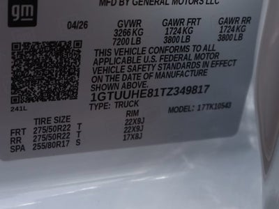 2026 GMC Sierra 1500 Denali Ultimate