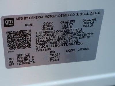 2026 GMC Terrain Elevation