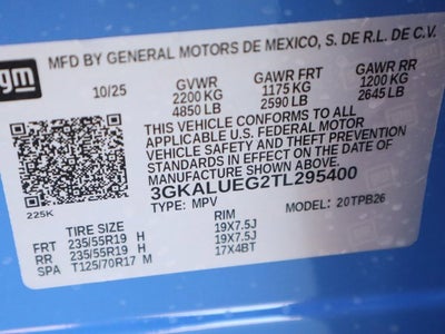 2026 GMC Terrain Elevation