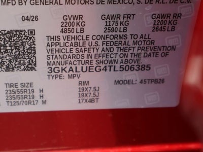 2026 GMC Terrain Elevation